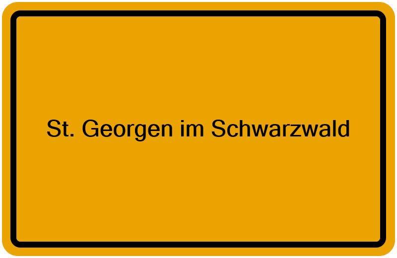 Handelsregister St. Georgen im Schwarzwald